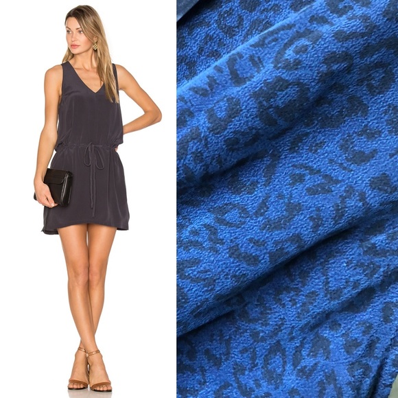 Rails Hadley Silk Midnight Cheetah Dress - Picture 1 of 6